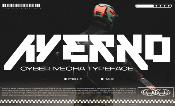 Averno: A Bold Typeface for Modern Branding