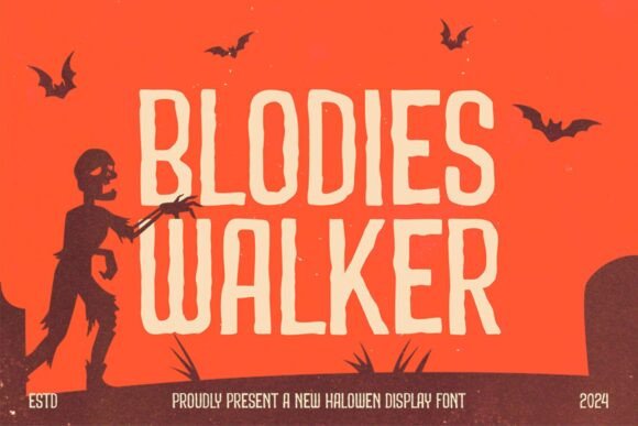 Blodies Walker: The Font That Spooks and Speaks