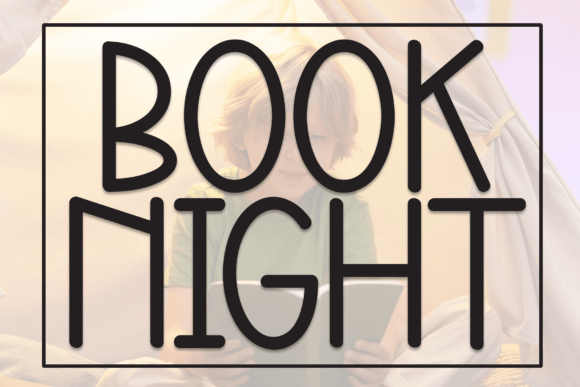 Book Night: A Handwritten Font for Digital Design