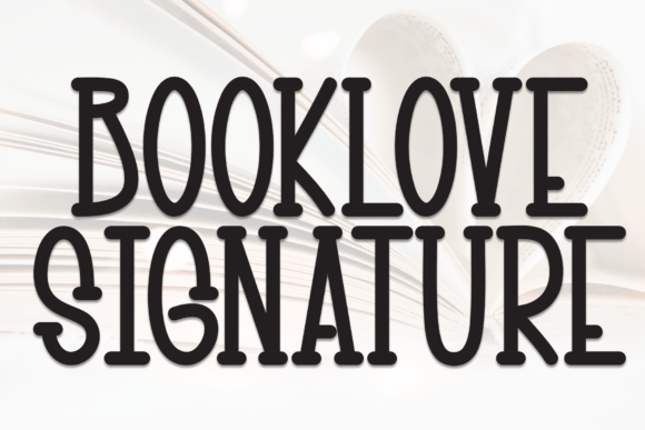 Booklove Signature: A Font That Adds Heart to Your Web Design