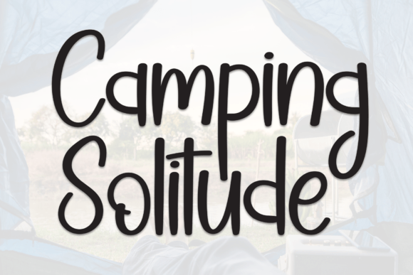 Camping Solitude: A Display Font for Digital Design