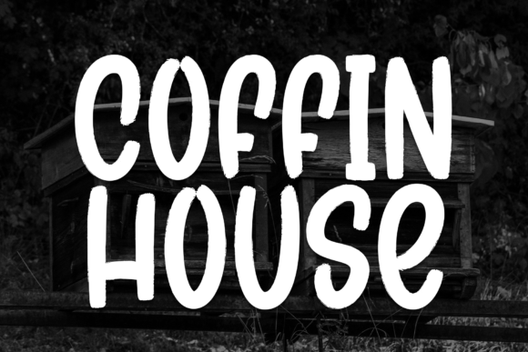 Coffin House Font for Bold Craft Projects