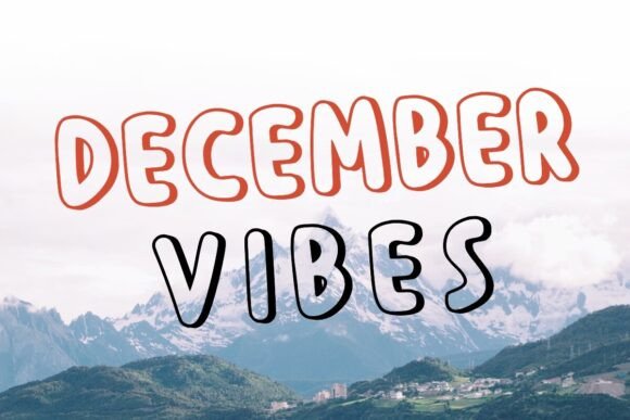 December Vibes: A Font That Brings Joy to Branding