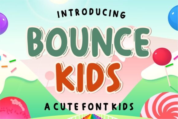 Font Choice That Boosts Brand Identity: Bounce Kids