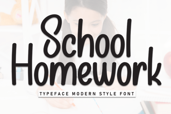 Font Choice That Speaks to Students: School Homework