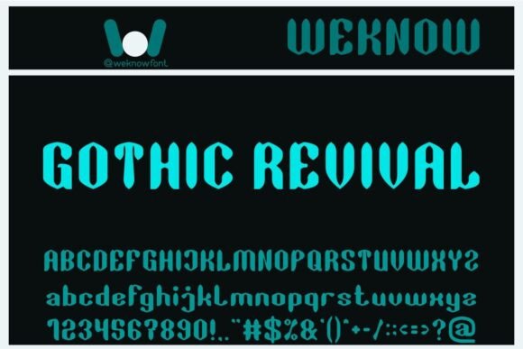 Gothic Revival: A Font for Bold Campaigns