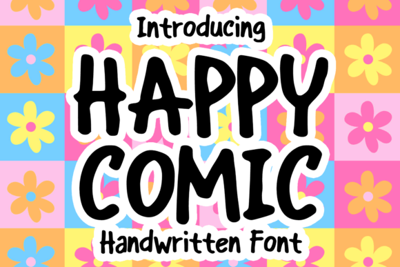 Happy Comic: A Versatile Font for Dynamic Digital Campaigns