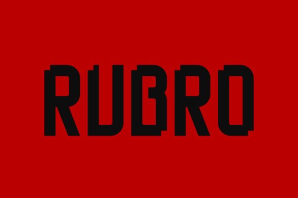 Rubro: A Font That Speaks Volume for Your Brand