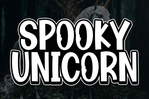 Spooky Unicorn: A Font That Adds Magic to Editorial Design