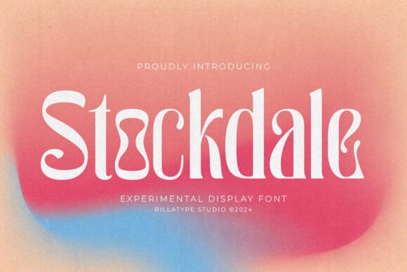 Stockdale: A Font That Elevates Branding with Elegance