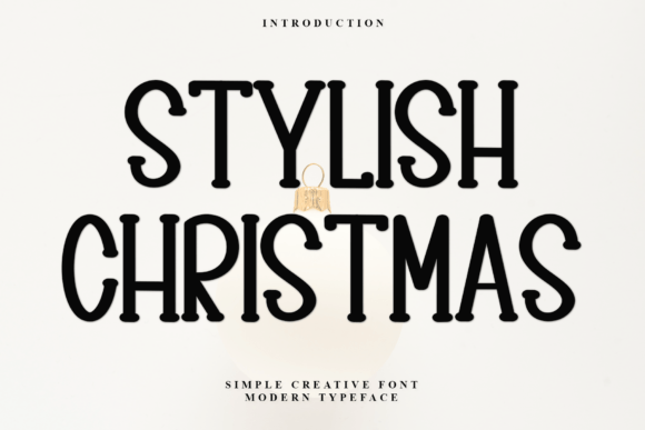 Stylish Christmas: A Font That Brings Holiday Magic to Digital Design