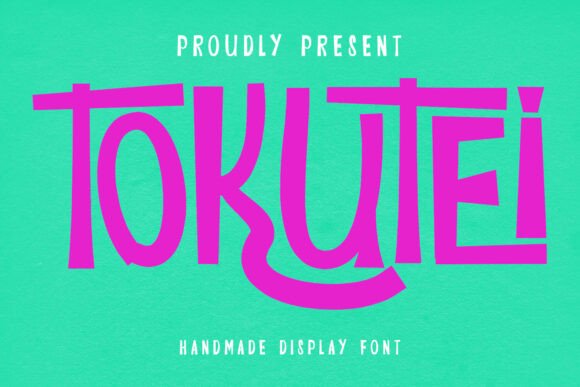 Tokutei: A Bold Display Font for Editorial Impact