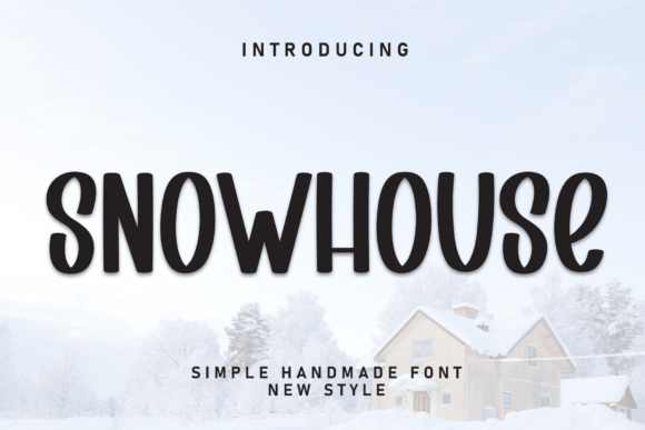 Transform Your Brand with Snowhouse Font