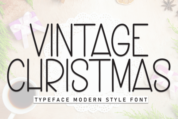 Vintage Christmas Font